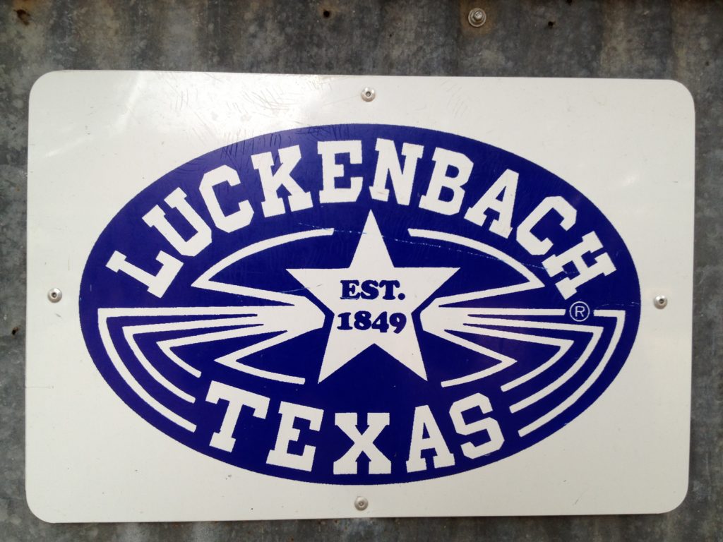 Luckenbach Texas around Fredericksburg