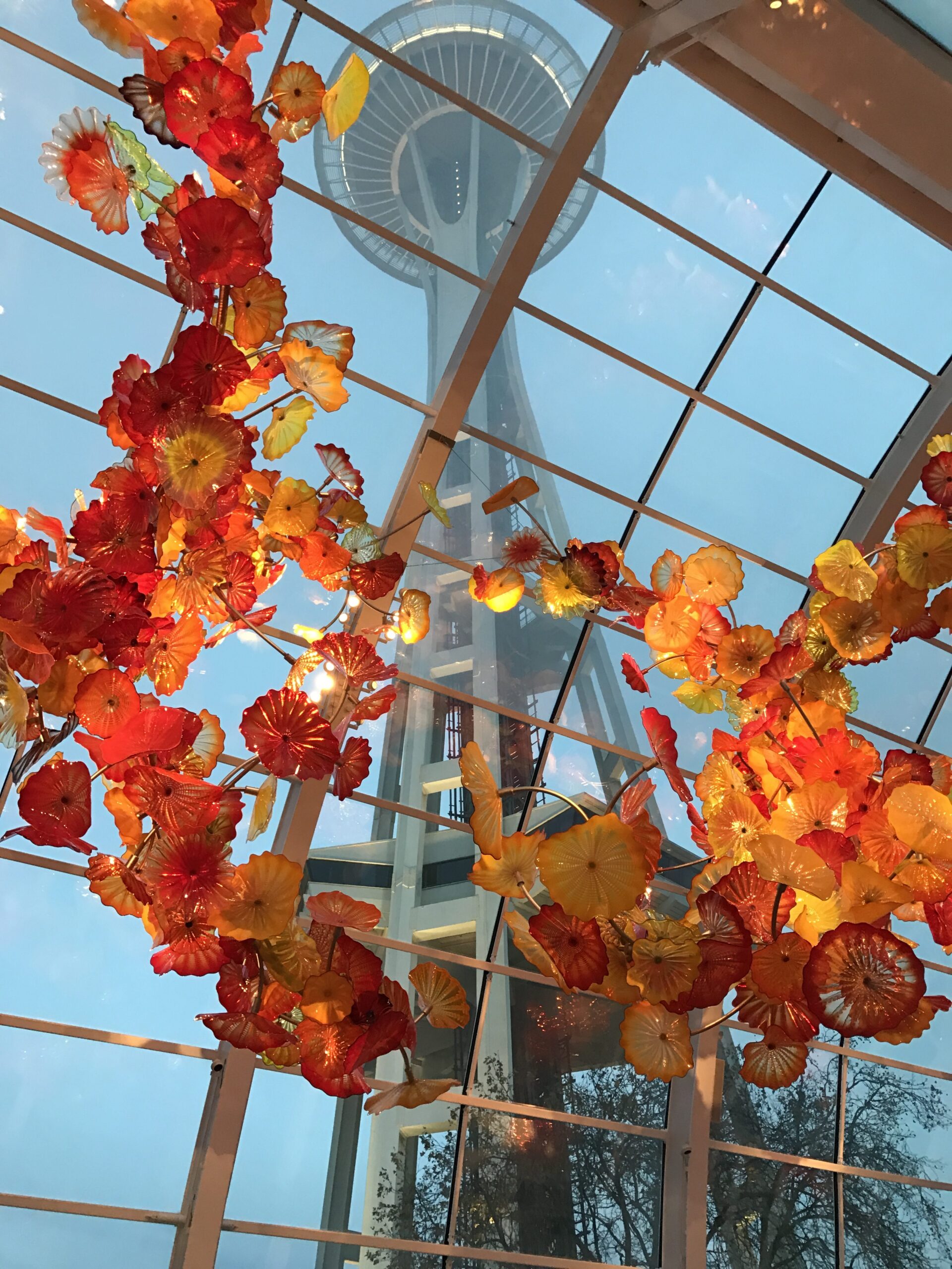 Chihuly Glass and Space Needle Seattle WA must see Pacific Northwest