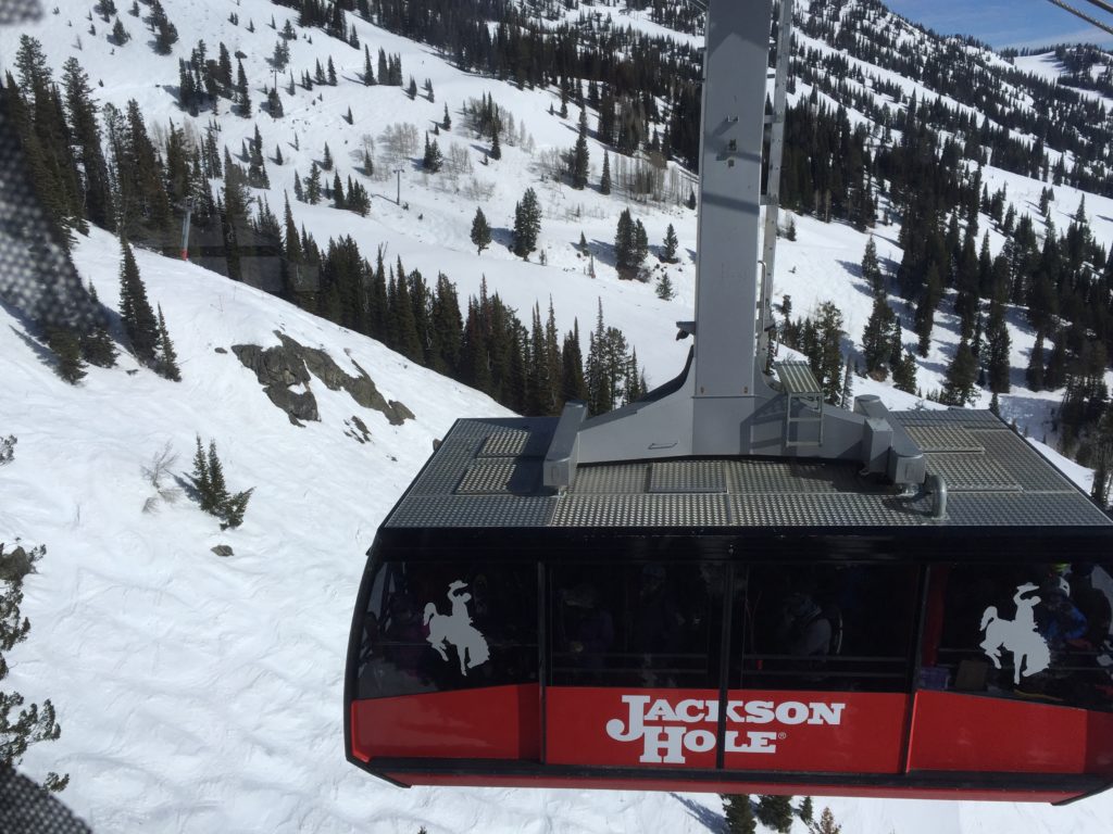 The Aerial Tram Jackson Hole WY