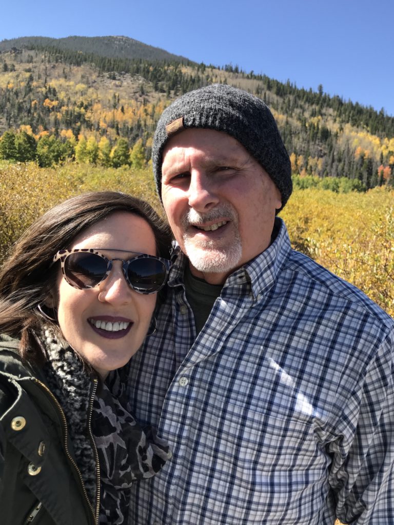 Fall in Colorado with the beautiful Aspens as a backdrop
