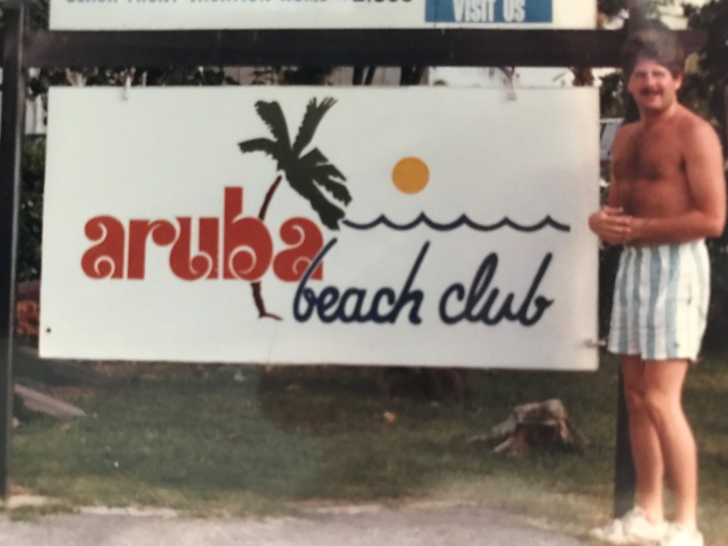 Aruba Beach Club sign