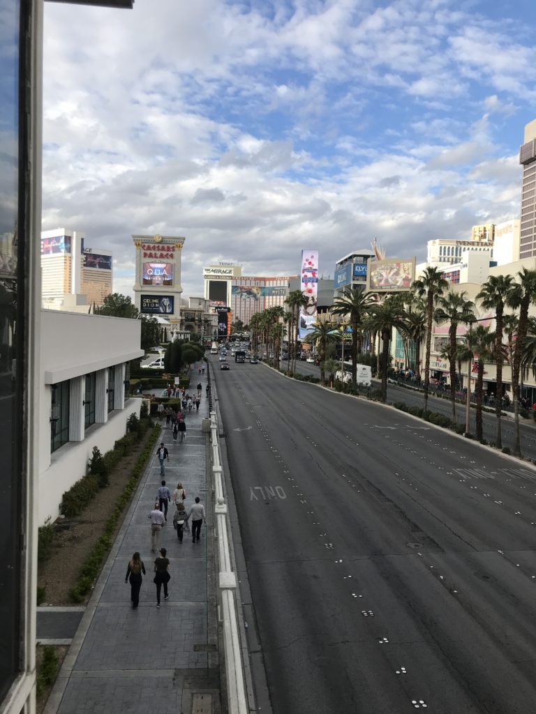 Early morning in Las Vegas