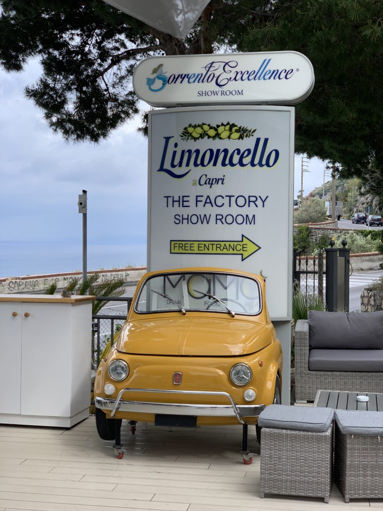 Limoncello Amalfi Coast Italy