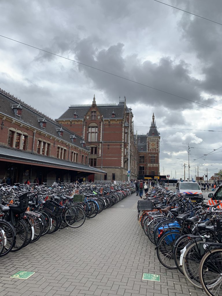 Amsterdam Centraal Backpacking through Europe