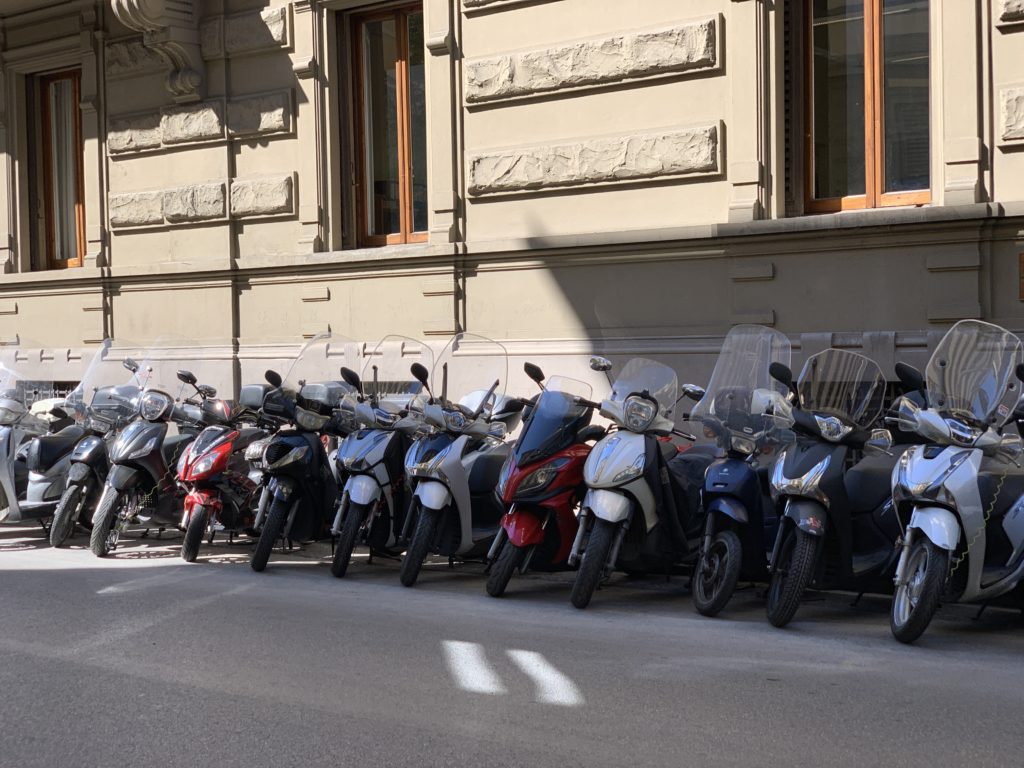 Mopeds Florence Italy