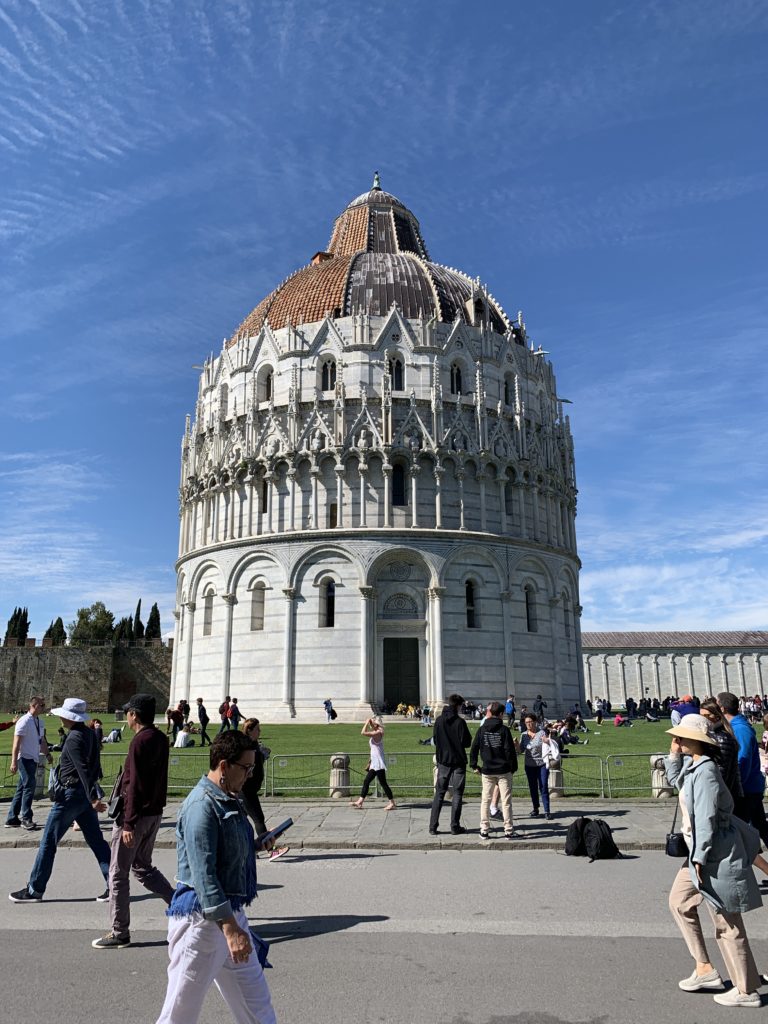 Popping over to Pisa