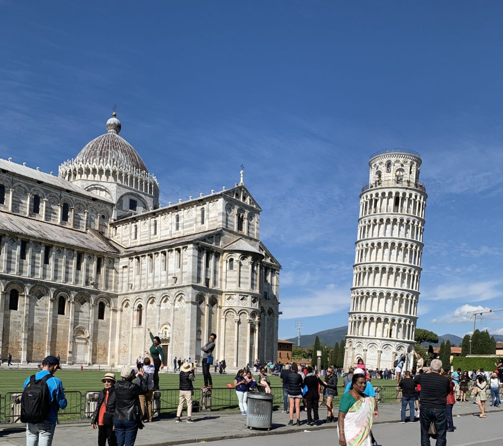 Pisa Backpacking thru 9 European countries in 14 days