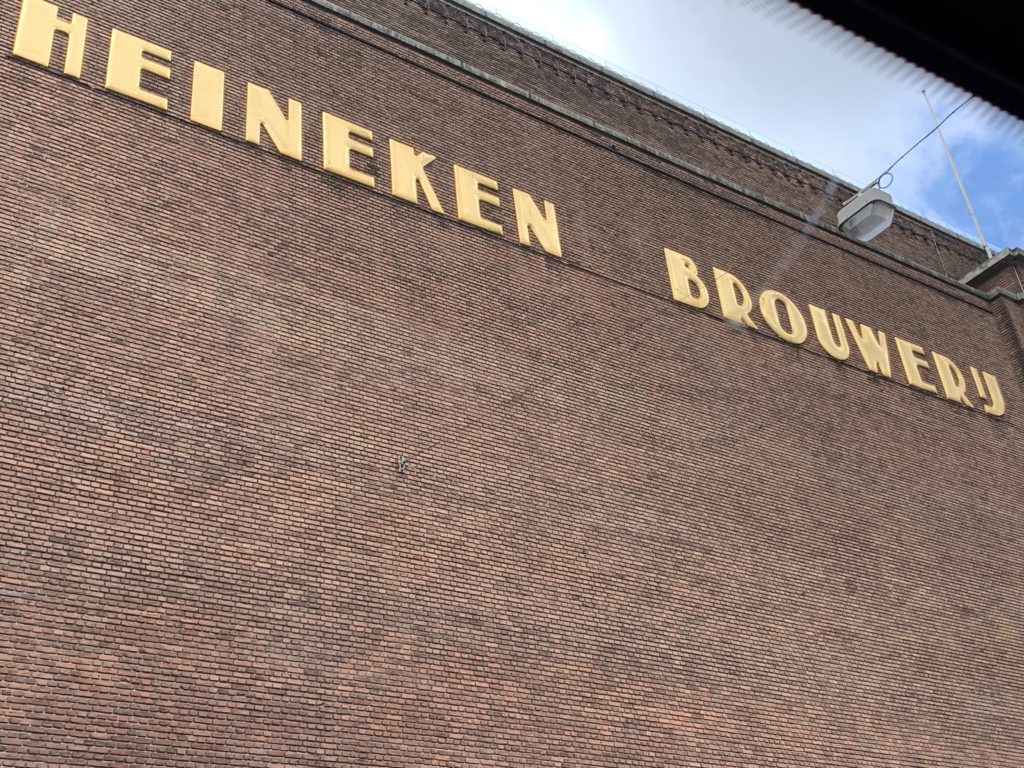 Heineken Brouwery Amsterdam Backpacking through Europe