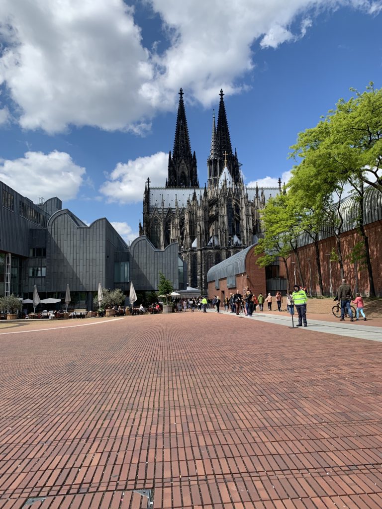 Shopping within walking distance of Cathedral area Cologne Germany