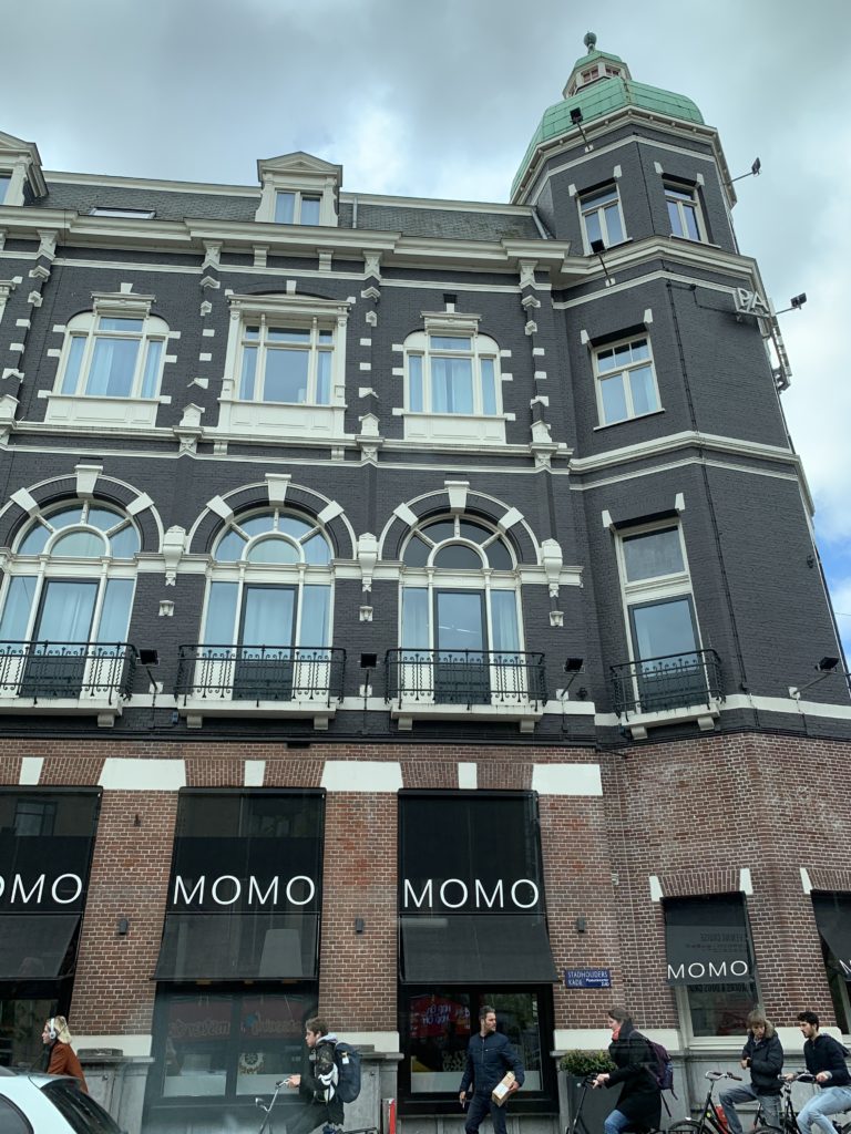 MOMO in Amsterdam Backpacking through Europe