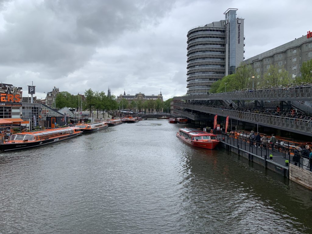 Amsterdam Backpacking through Europe