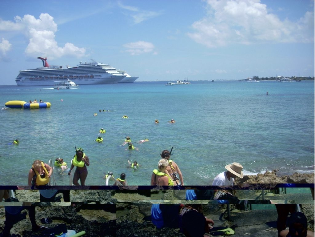 Ocean view and snorkeling Grand Cayman Carnival Cruise family vacation