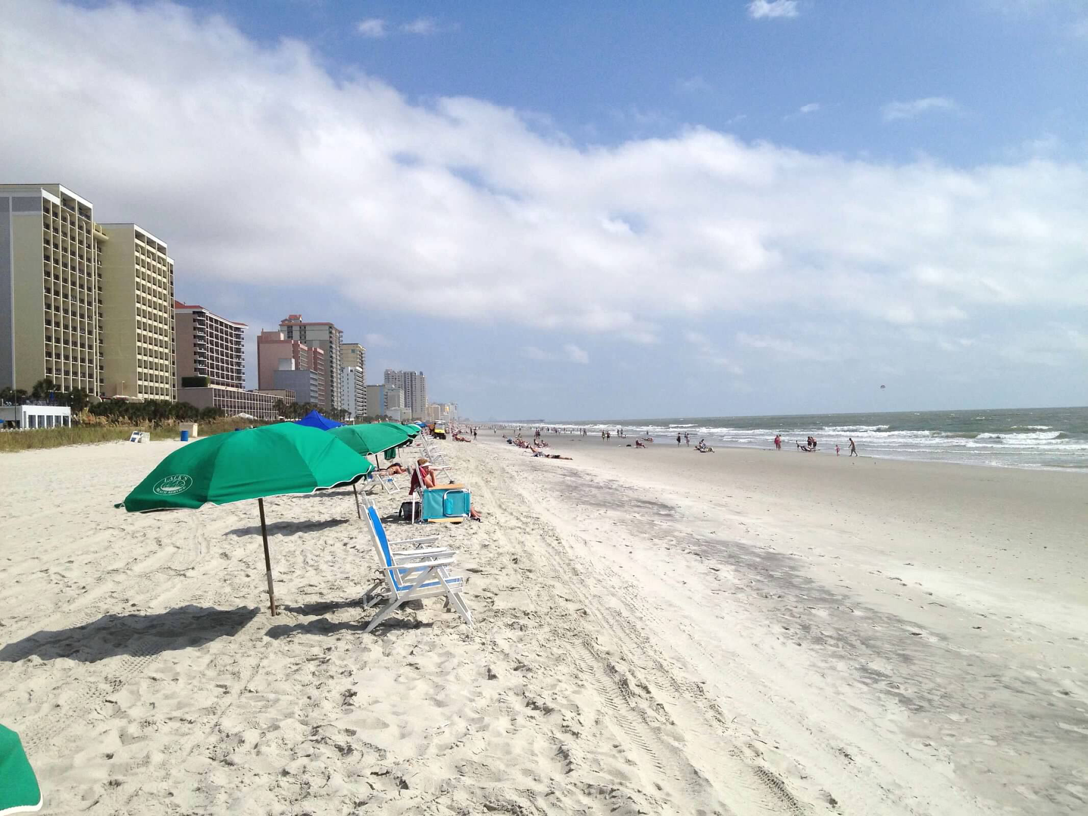 Myrtle Beach, SC beautiful white sand beach Travel And Tell