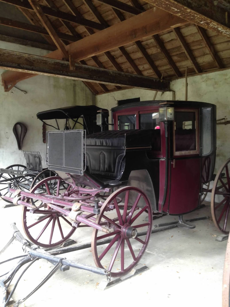 Antique carriage at Middleton Place 