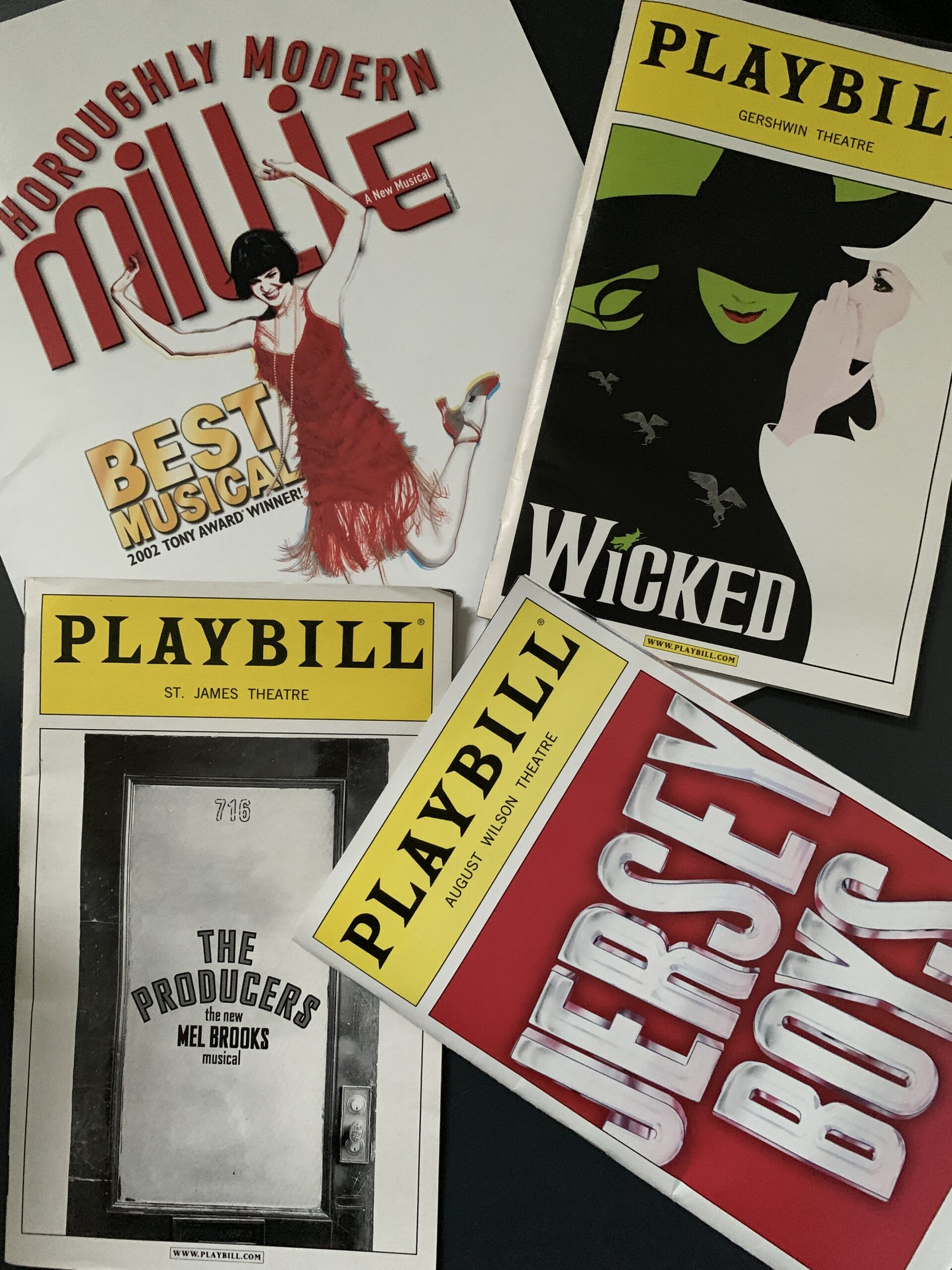 Playbills from Broadway Shows in NYC | Travel And Tell