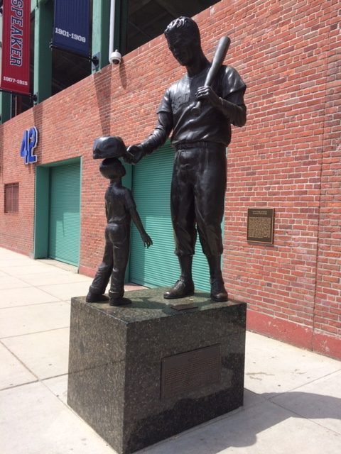 Statue at Fenway Park Boston