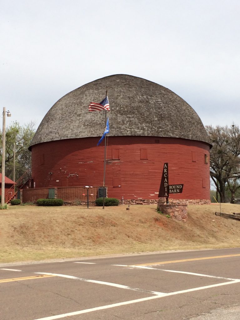 Round Barn Route 66 Favorite Oklahoma attraction and destination
