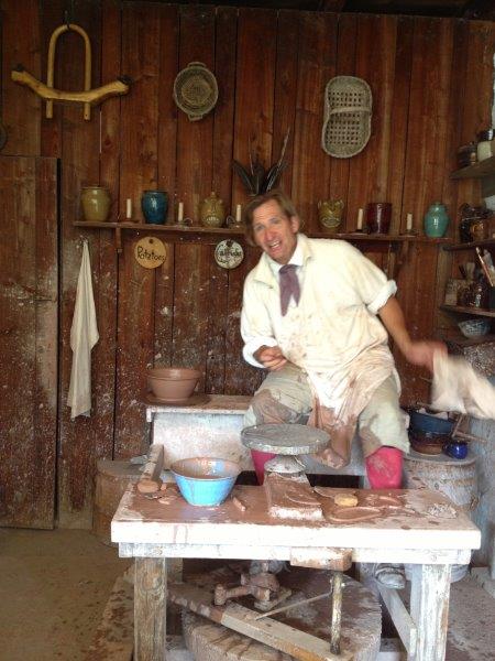 Pottery making at Middleton Place a past southern charm