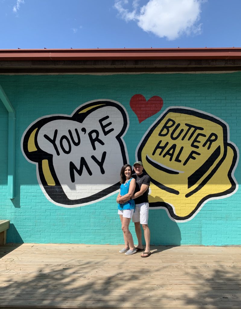 You're My Butter Half Mural Austin