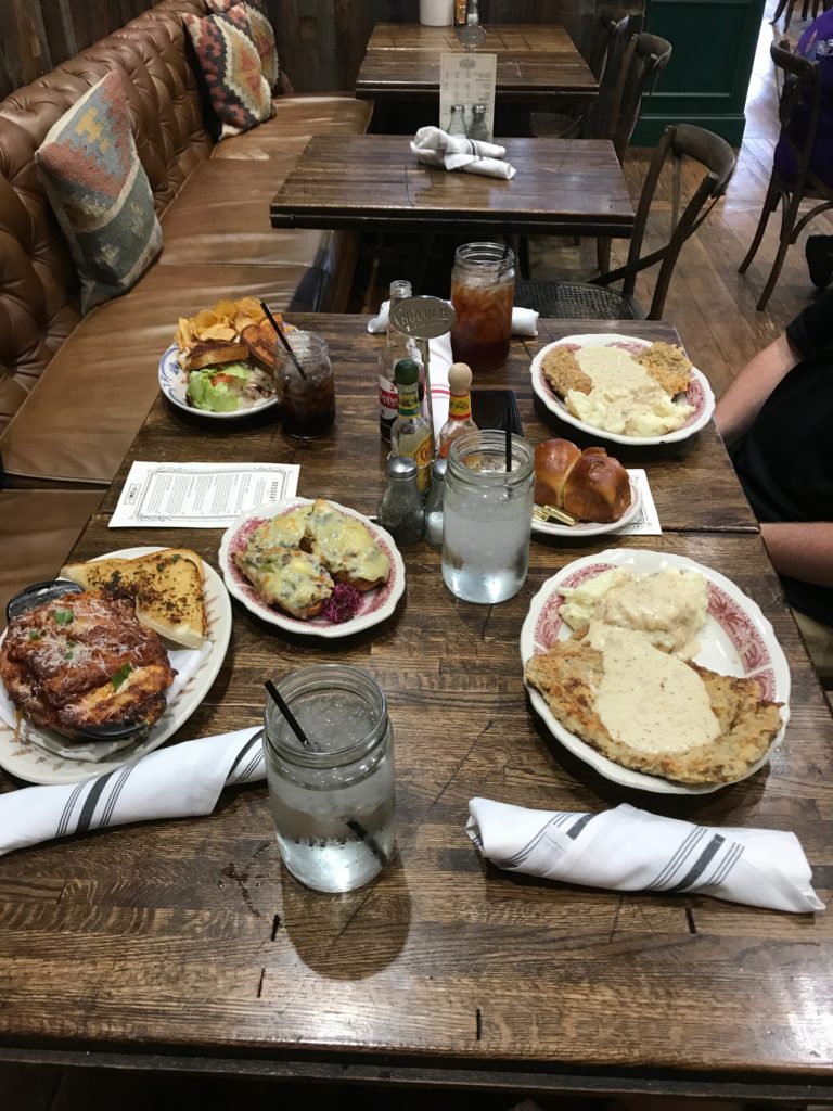 Comfort food at Pioneer Woman Mercantile Favorite Oklahoma attraction and destination 