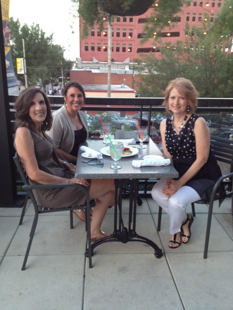 Rooftop cafe in Bricktown Oklahoma