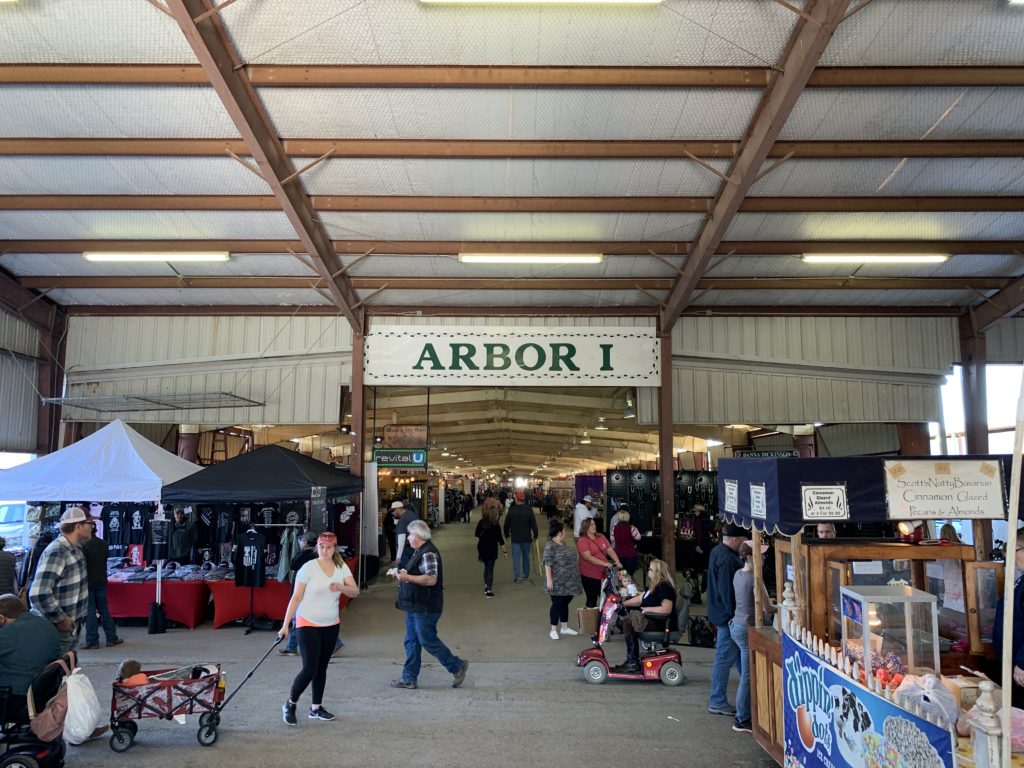 Arbor shopping is a favorite First Monday Trade Days Canton Texas