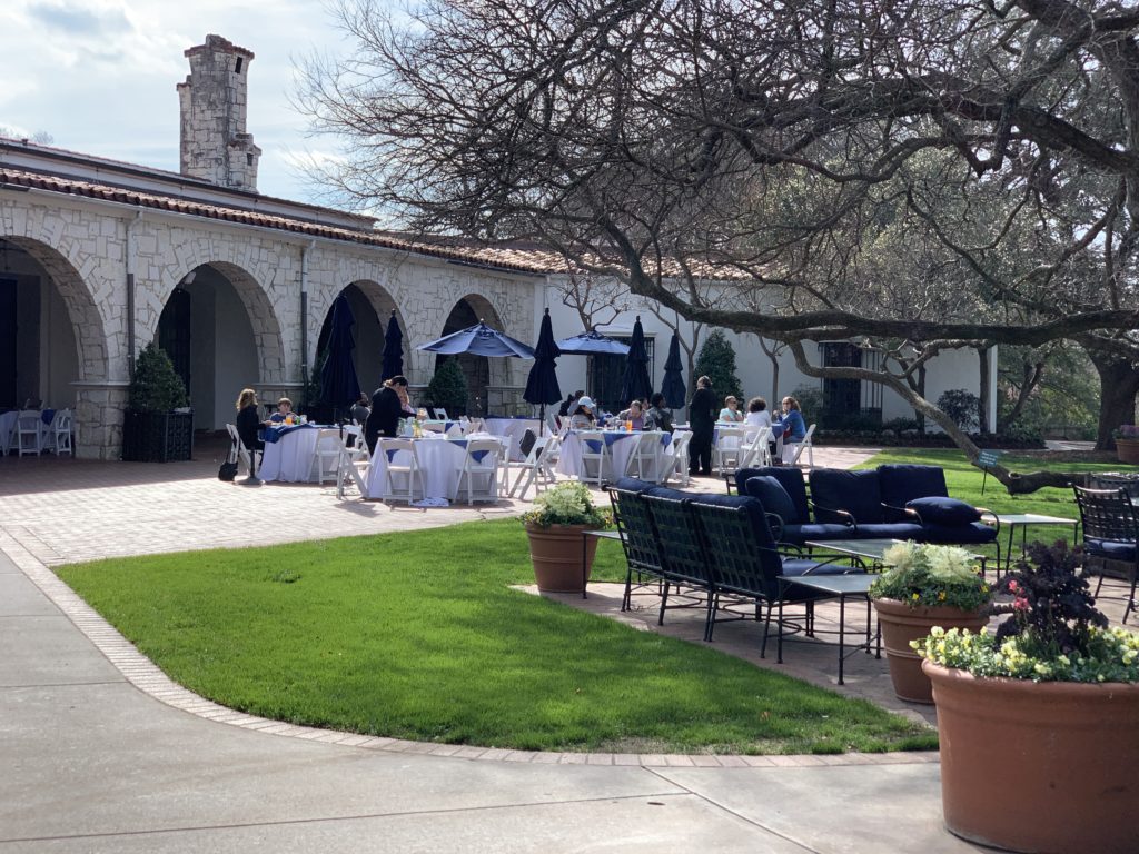 Restaurant DeGolyer at Dallas Arboretum and Botanical Garden.