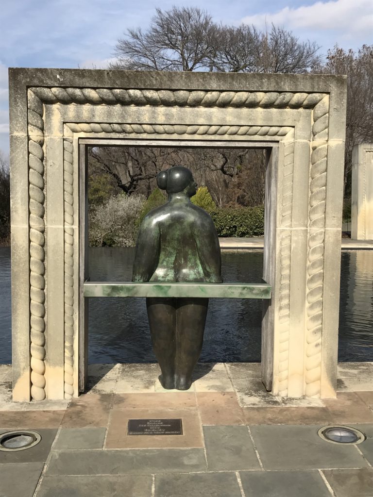 A Woman's Garden at Dallas Arboretum and Botanical Garden.