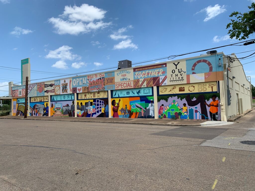 Eastside mural in Waco