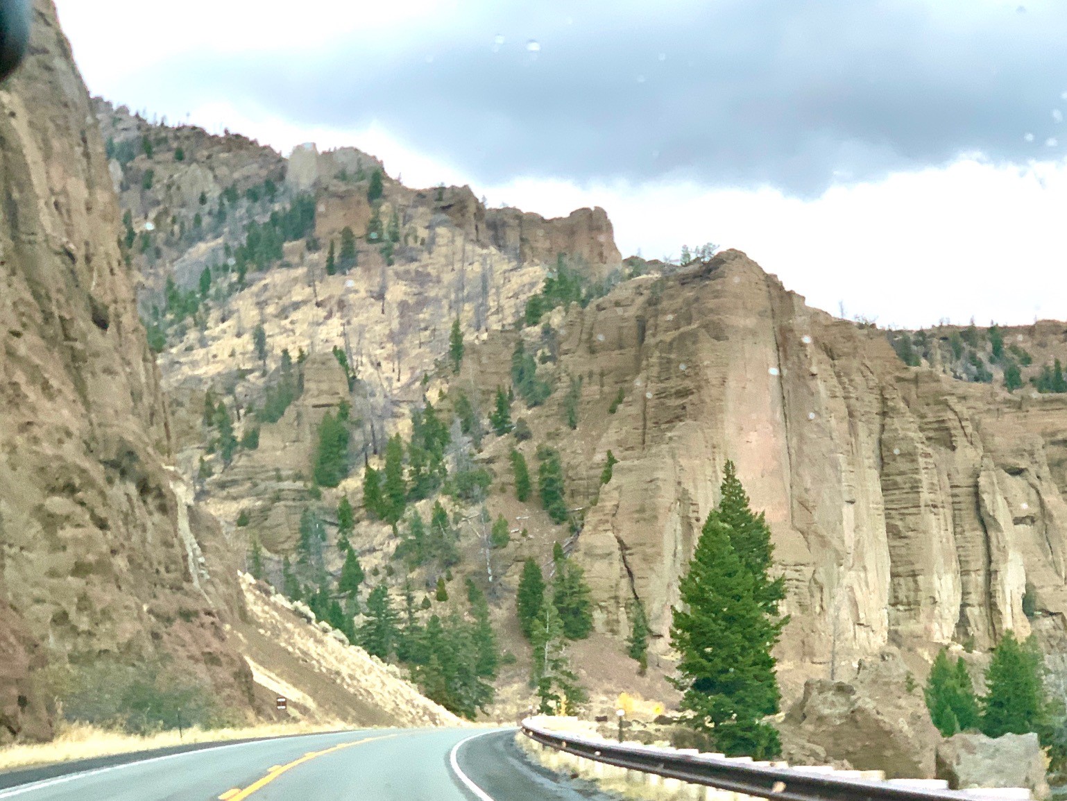 East Entrance Drive towards Cody, WY Yellowstone National Park | Travel
