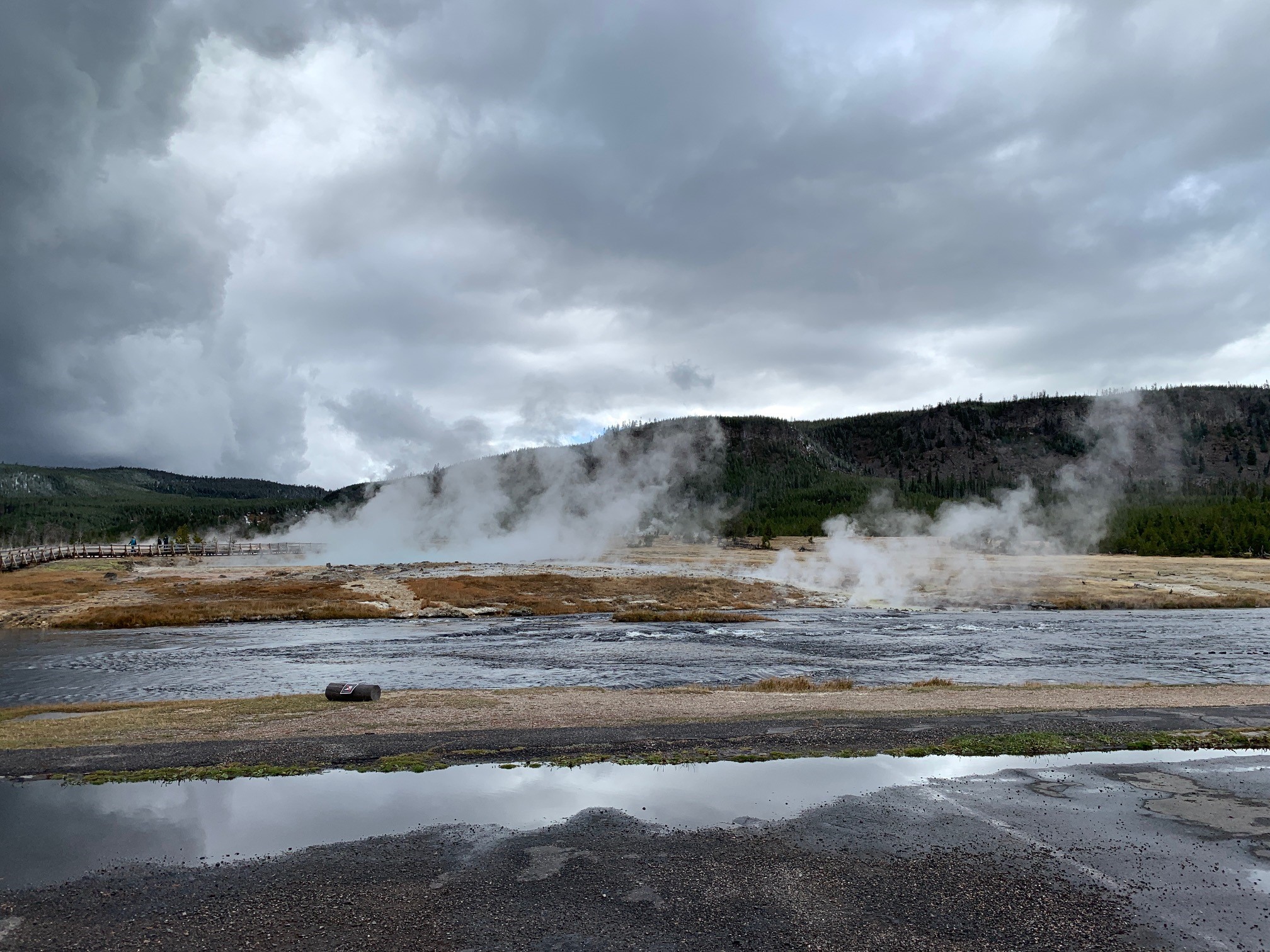 Geyser At Biscuit Basin Yellowstone National Park Travel And Tell   Geyser At Biscuit Basin Yellowstone National Park 