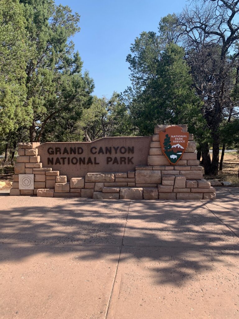 Grand Canyon National Park sigh