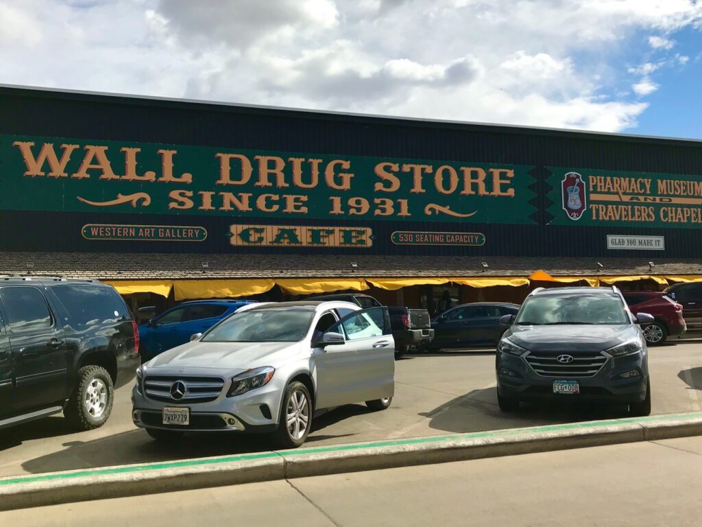 Wall Drug Store South Dakota near Badlands National Park