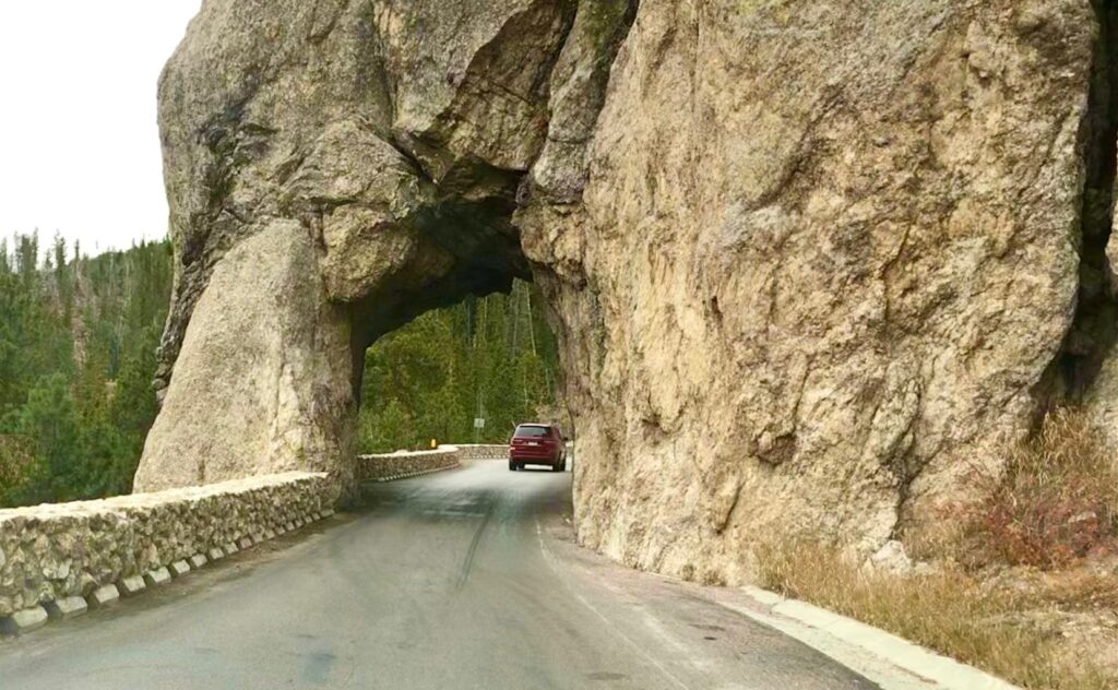 Hood Tunnel Custer State Park South Dakota