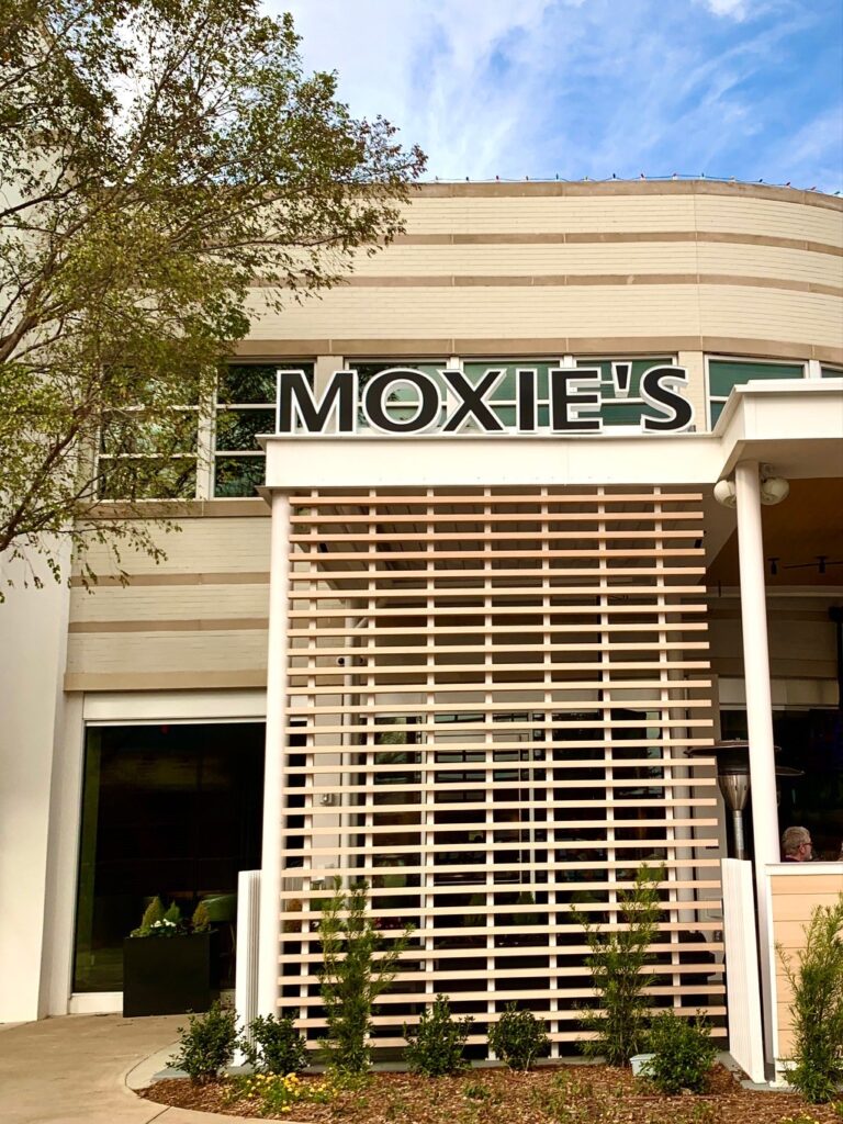 We discovered a new restaurant, Moxie's, on our getaway to Southlake TX