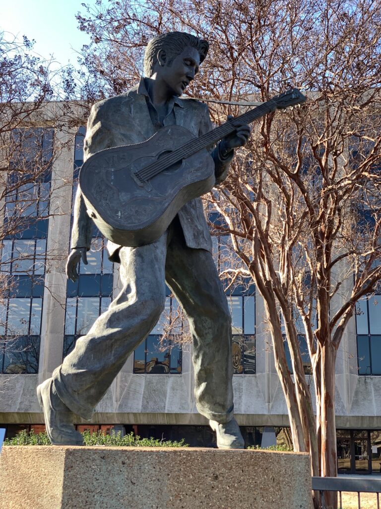 Elvis Presley Statue Memphis