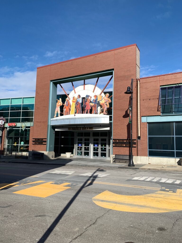 Baseball and Jazz Museums together in one building 18 & Vine KC