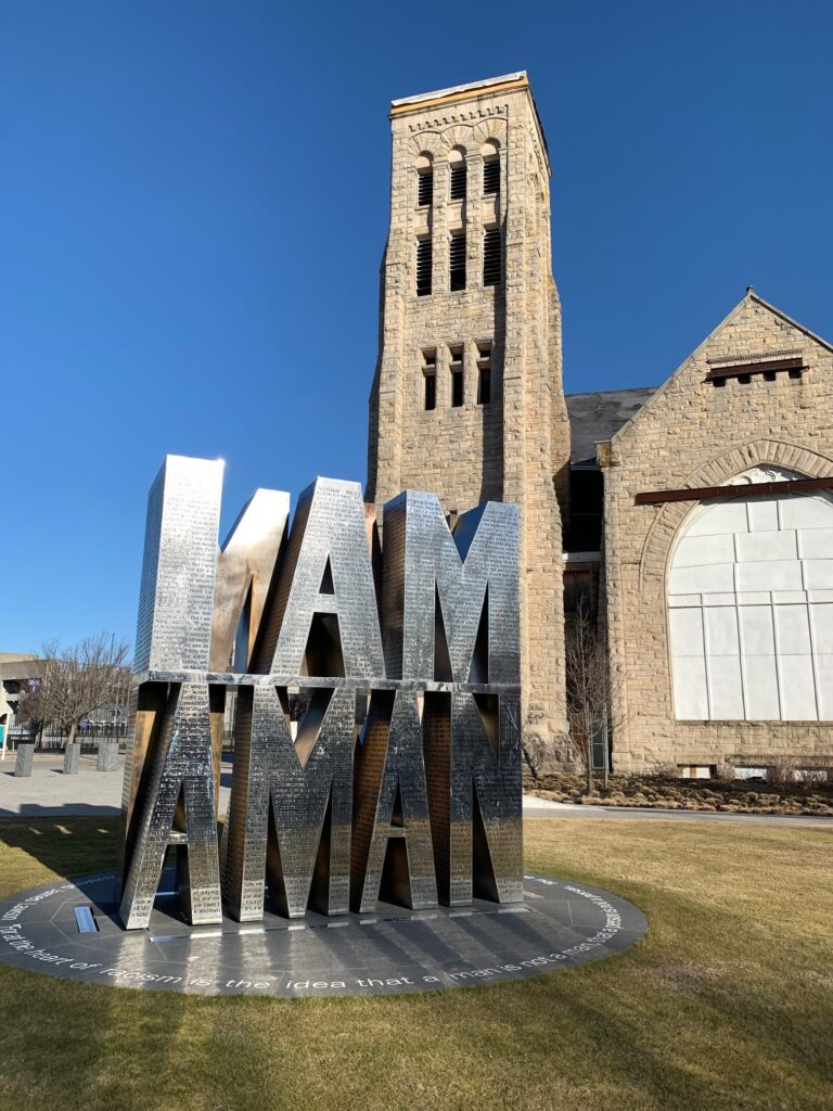 I AM A MAN Monument Memphis TN