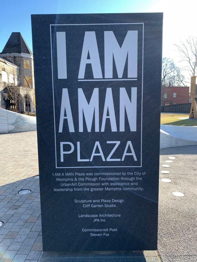 I AM A Man Plaza Memphis TN