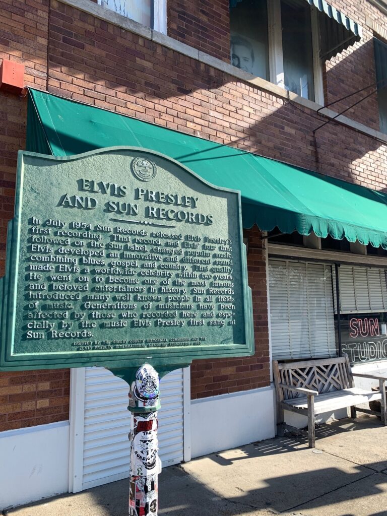 Sun Records Released Elvis Presley's 1st Record Memphis TN