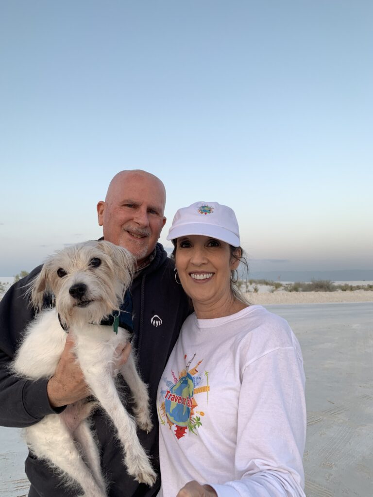 White Sands National Park with Trit
