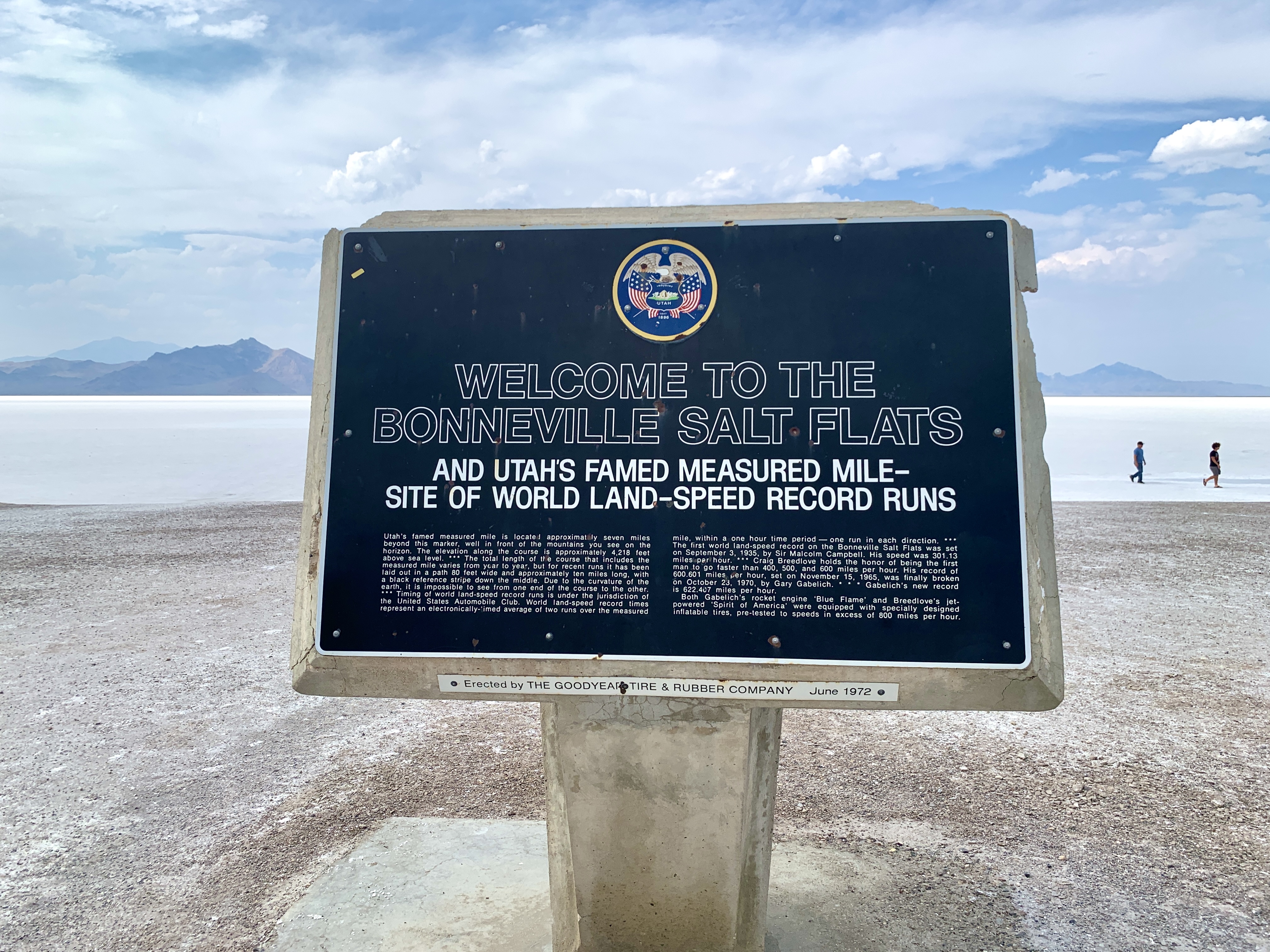 Bonneville Salt Flats Utah