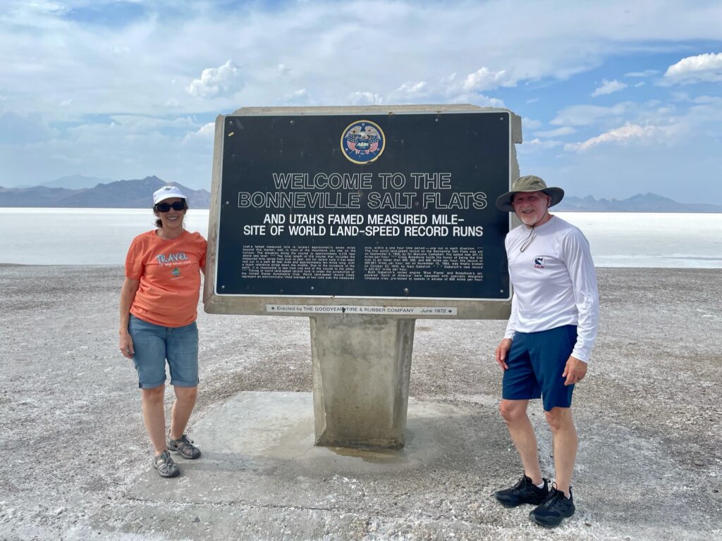 Bonneville Salt Flats Rest Area