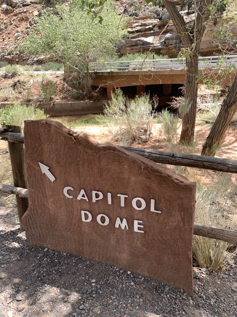 Capitol Dome Capitol Reef NP