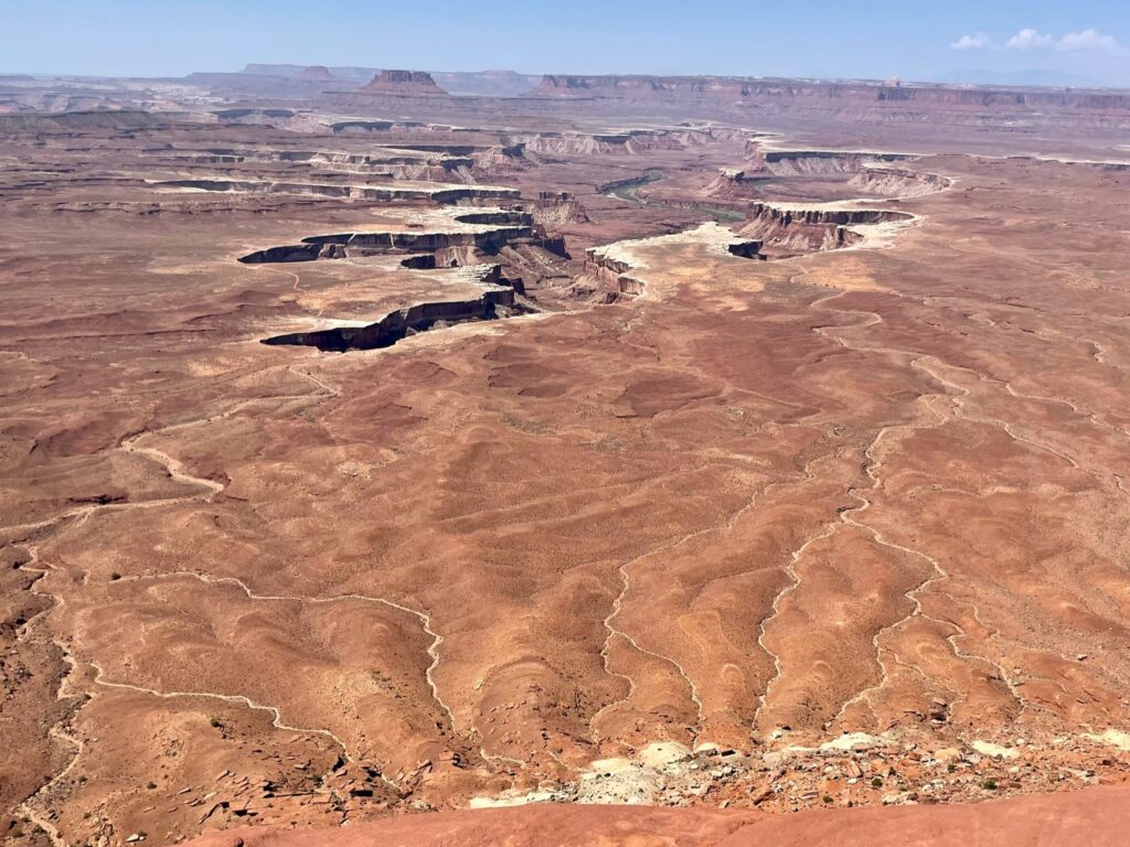 View at Green River Overlook Canyonlands NP