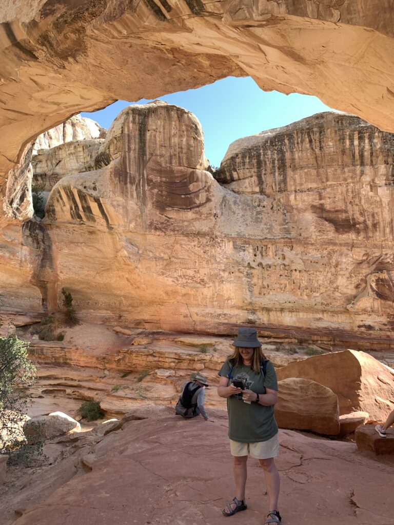 Hickman Bridge Capitol Reef NP