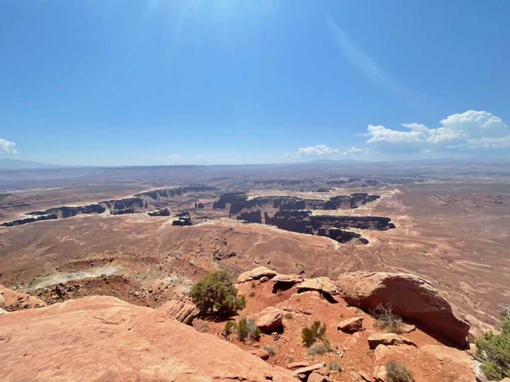 View at Grand View Point Canyonlands