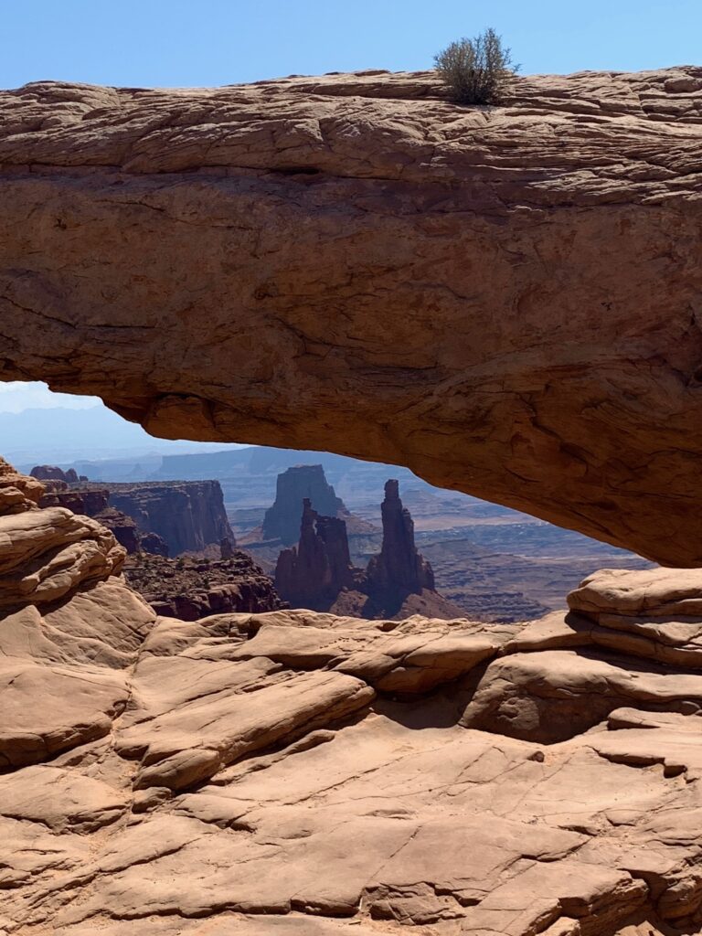 Washer Woman through Mesa Arch Canyonlands NP Utah