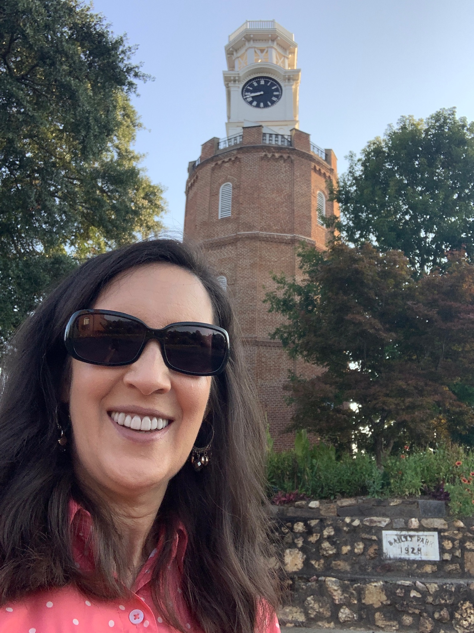 Selfie at the Rome GA Clock Tower