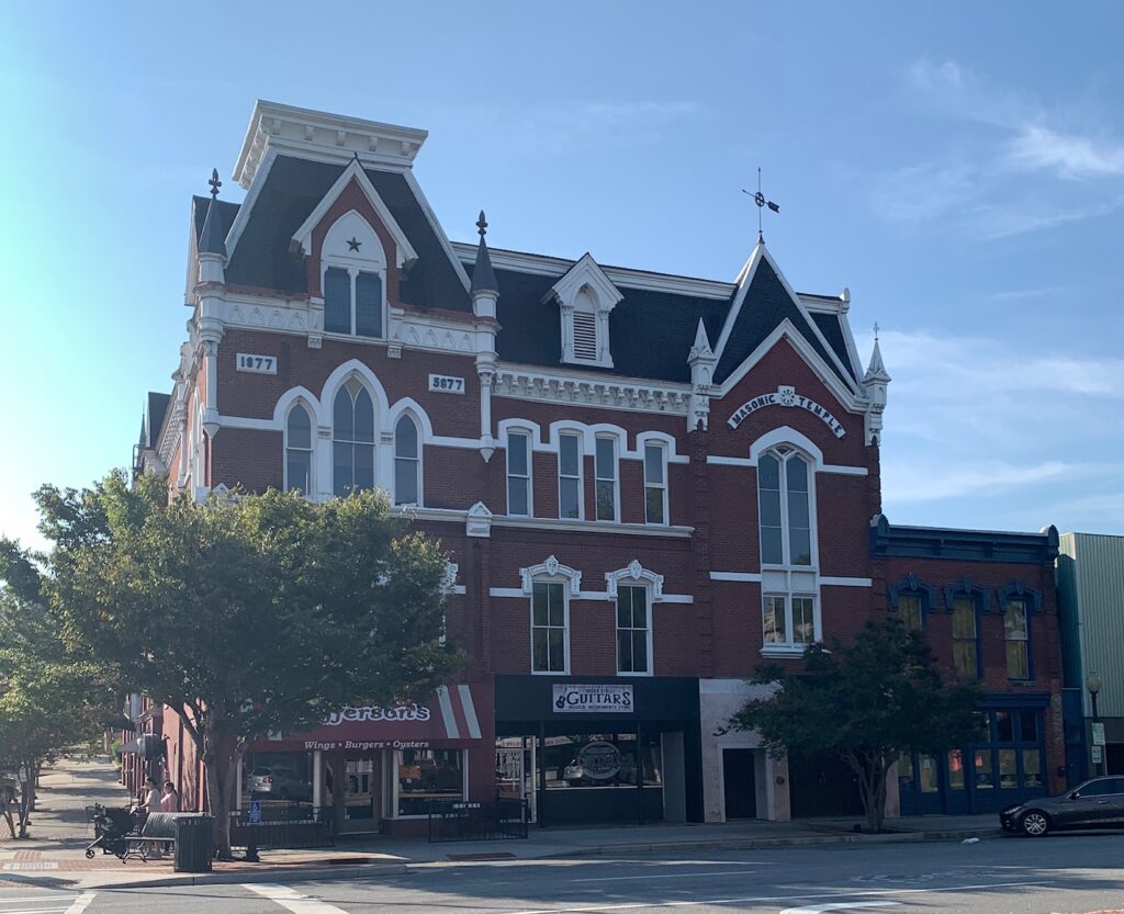 Beautiful Masonic Temple downtown Rome GA